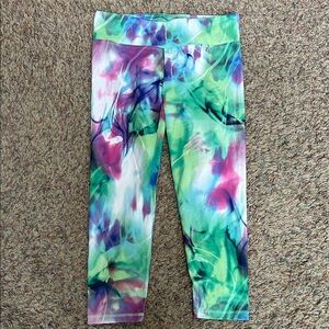 SO Yoga Women's Colorful Tie-Dye Leggings